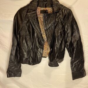 Wilsons Leather Women’s Black Leather Jacket - Large